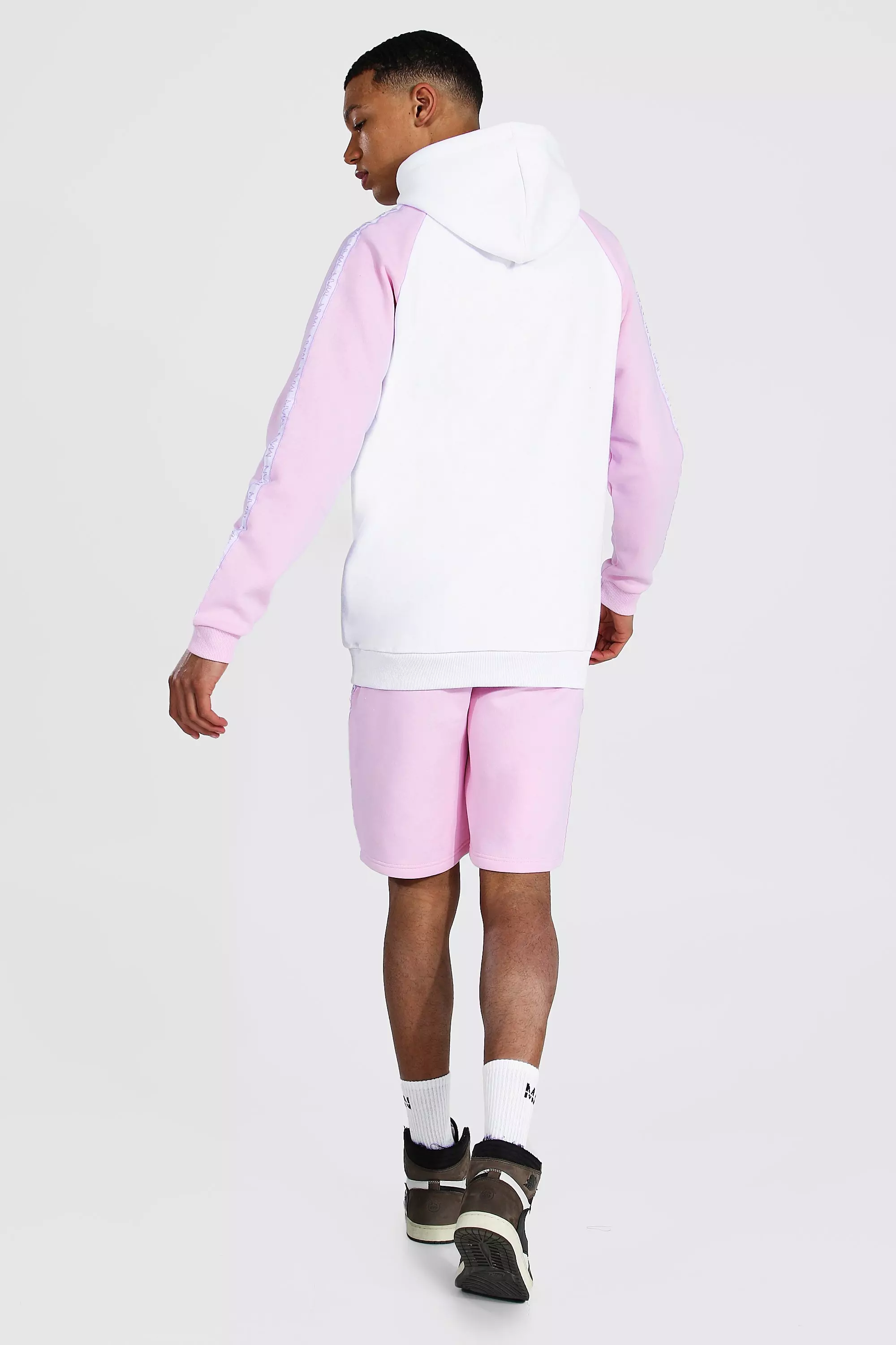 Nike mini metallic swoosh oversized pastel hot sale colour block